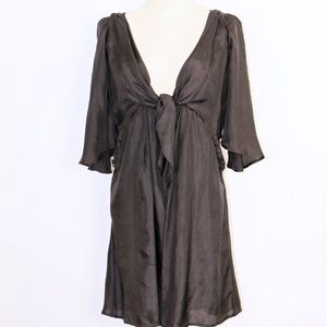 Soto Black Silk Dress Size (S)